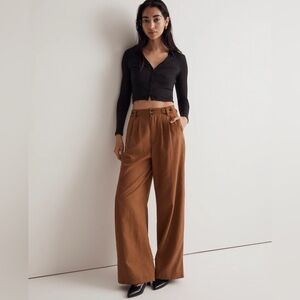 Madewell The Harlow Wide-Leg Pant Size 12